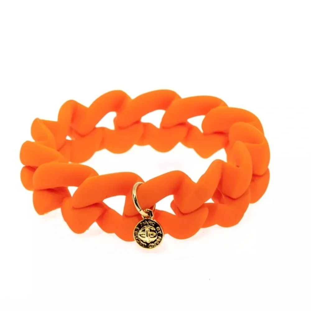 Marc by Marc Jacobs Orange Stretch Bracelet NWT